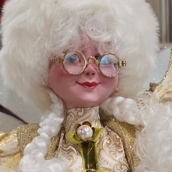 MARK ROBERTS, Winter White Fairy, Large - 22 Inches - Picture 1 of 6